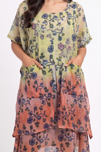 Boho Top with Embroidery | 100% Lawn Cotton
